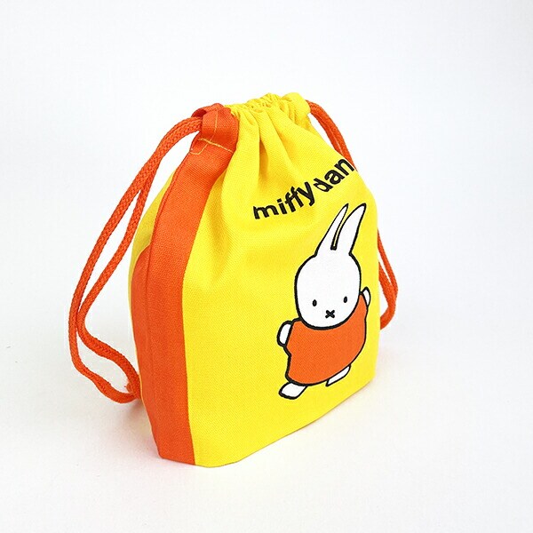 ミッフィー miffy 巾着袋 (ダンス) ポーチ 日本製