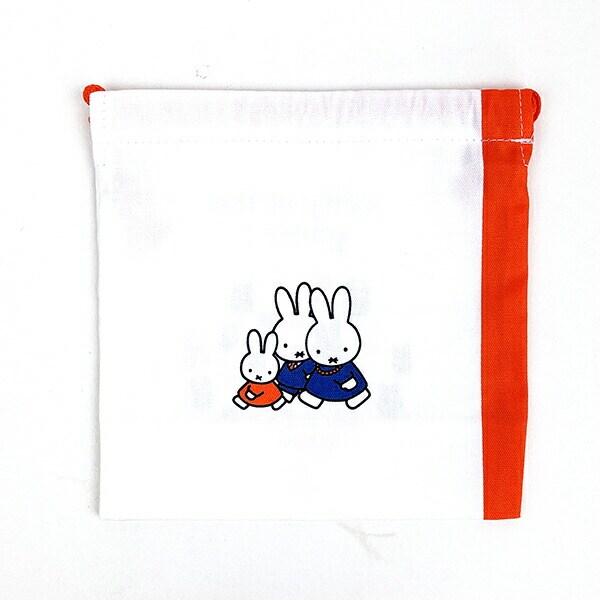 ミッフィー miffy 巾着袋 (美術館) ポーチ 日本製