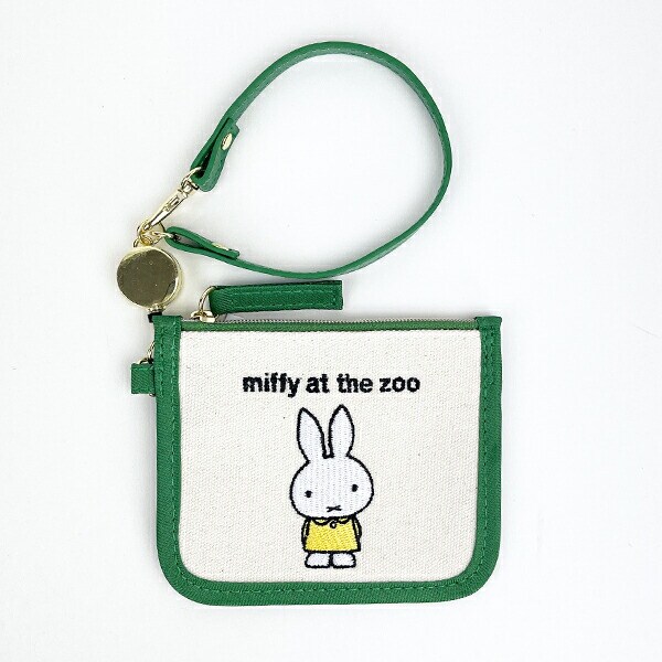 ミッフィー miffy パスケース (動物園) 定期入れ ICカードケース