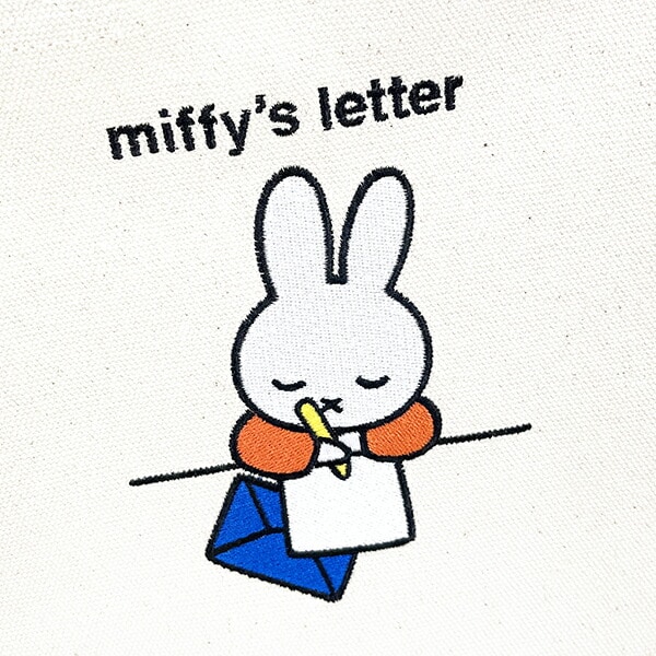 ミッフィー miffy トートバッグ (おてがみ)