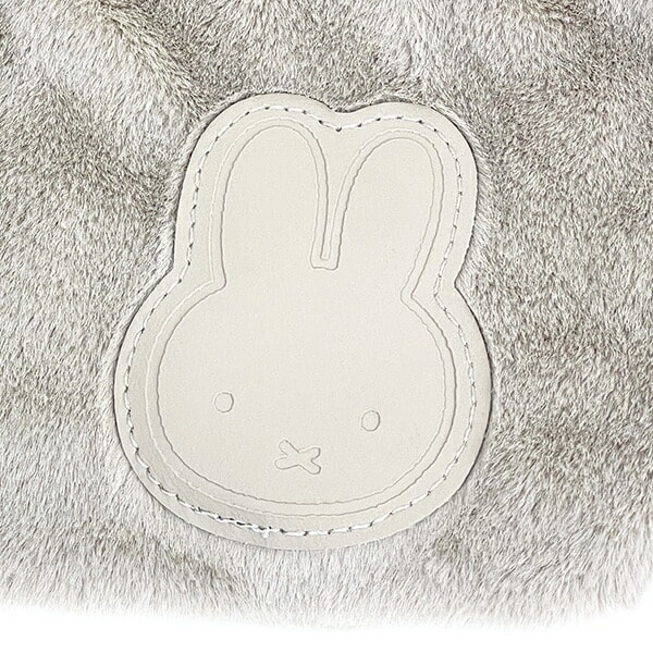 ミッフィー miffy 巾着袋 グレージュ ミッフィー ポーチ 小物入れ メイクポーチ