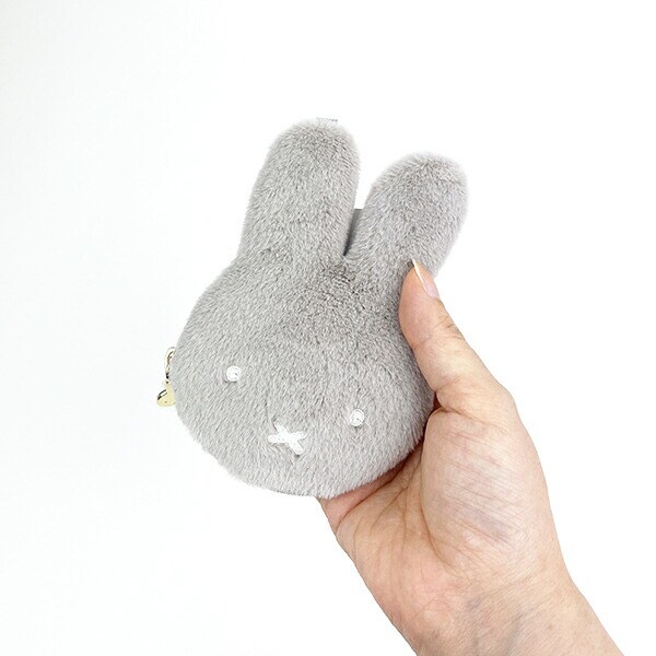 ミッフィー miffy コインケース グレージュ ミッフィー 小銭入れ ポーチ 小物入れ