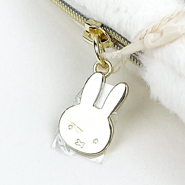 ミッフィー miffy フラットポーチ アイボリー ミッフィー 小物入れ メイクポーチ