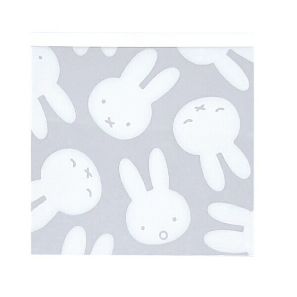 ミッフィー miffy スクエアメモ(フェイス) 文具 日本製