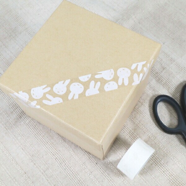 ミッフィー miffy 透明マスキングテープ(フェイス) 文具 日本製