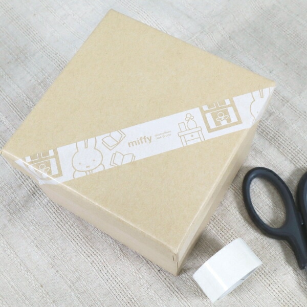 ミッフィー miffy 透明マスキングテープ(アップ) 文具 日本製