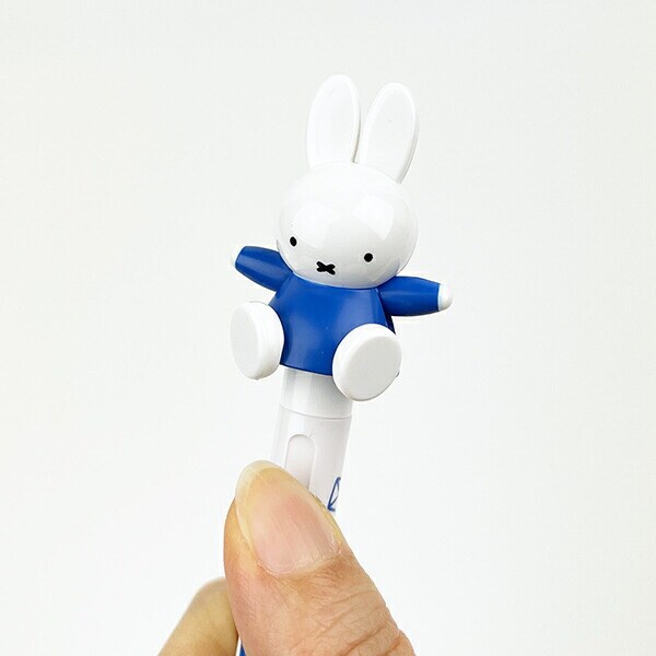 ミッフィー miffy おすわり アクションペン (ブルー) 文具 日本製