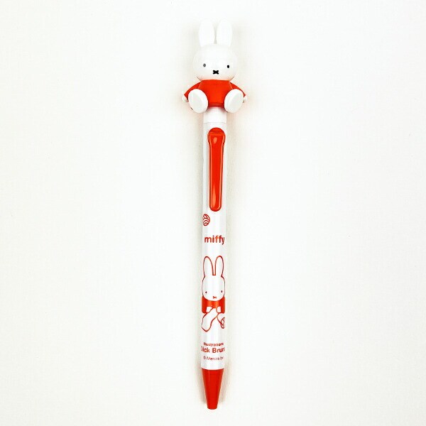 ミッフィー miffy おすわり アクションペン (レッド) 文具 日本製