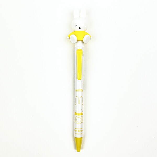 ミッフィー miffy おすわり アクションペン (イエロー) 文具 日本製