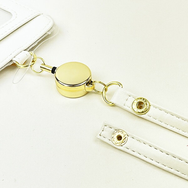 ミッフィー miffy パスケース ホワイト フラワーシリーズ