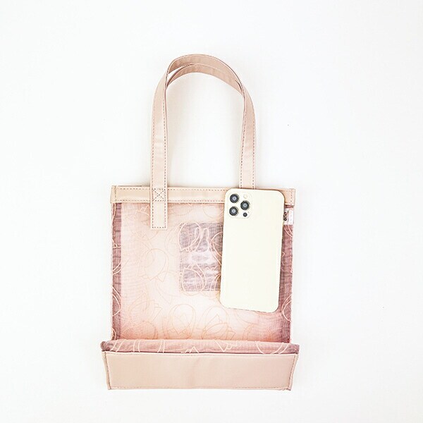 ミッフィー miffy トートバッグ ピンク フラワーシリーズ