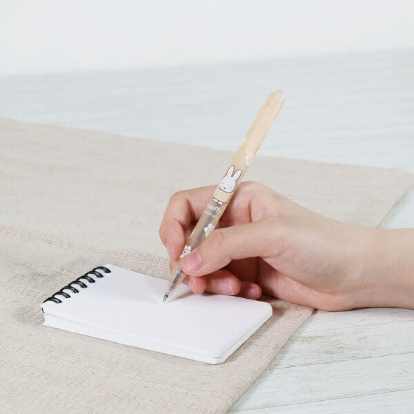 ミッフィー miffy ボールペン イエロー フラワーシリーズ 文具 日本製