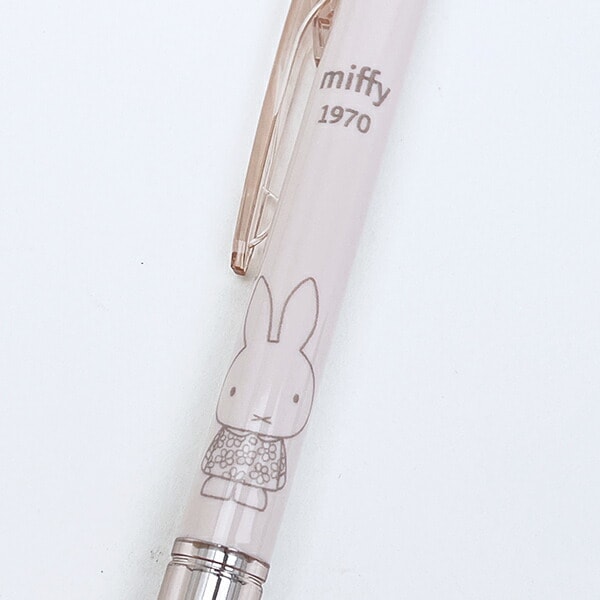 ミッフィー miffy 70th モノグラフシャープペン ベージュ 文具 日本製