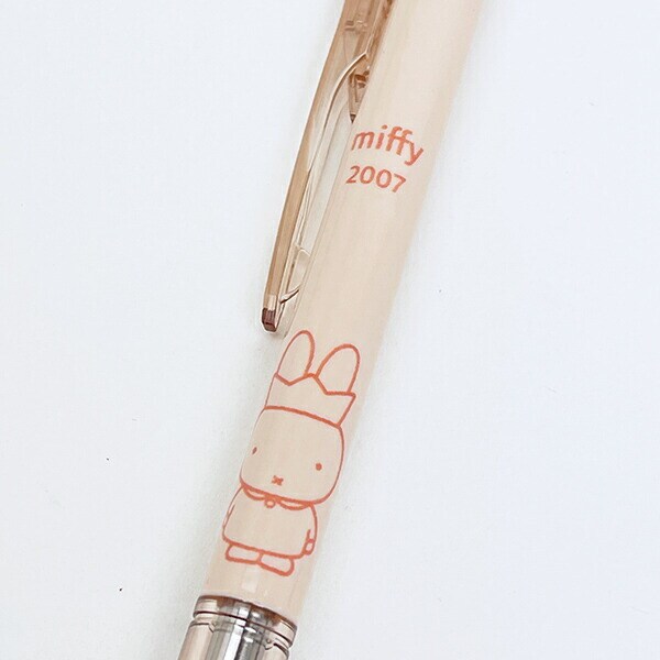 ミッフィー miffy 70th モノグラフシャープペン オレンジ 文具 日本製