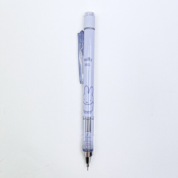 ミッフィー miffy 70th モノグラフシャープペン パープル 文具 日本製