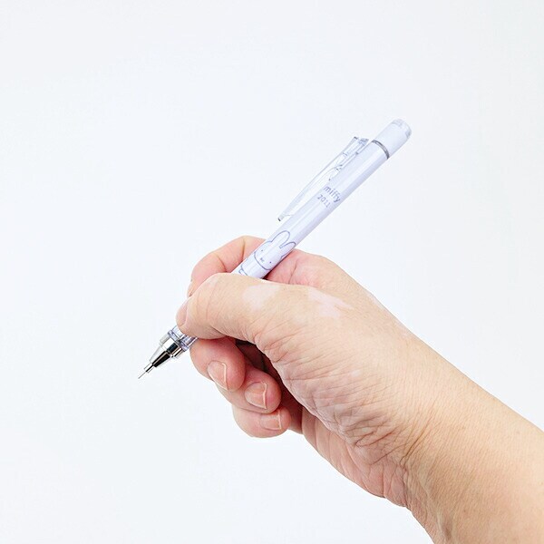 ミッフィー miffy 70th モノグラフシャープペン パープル 文具 日本製