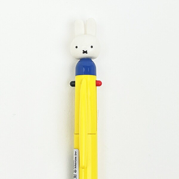 ミッフィー miffy 3色ボールペン (イエロー) 日本製 文具