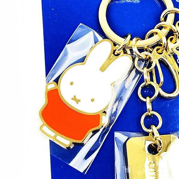 ミッフィー miffy 70th キーリング まるみみおすまし キーホルダー