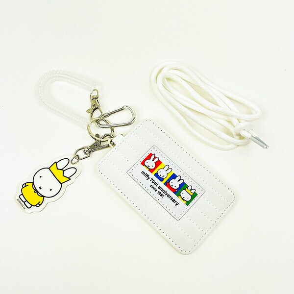 ミッフィー miffy 70th パスケース ブロック 定期入れ