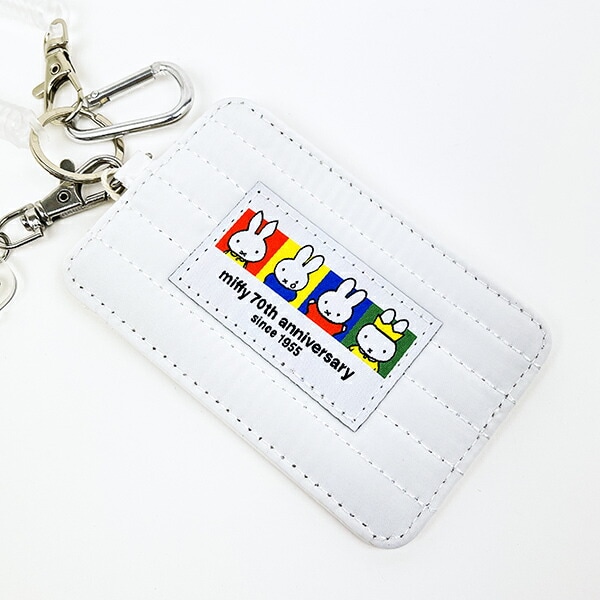 ミッフィー miffy 70th パスケース ブロック 定期入れ
