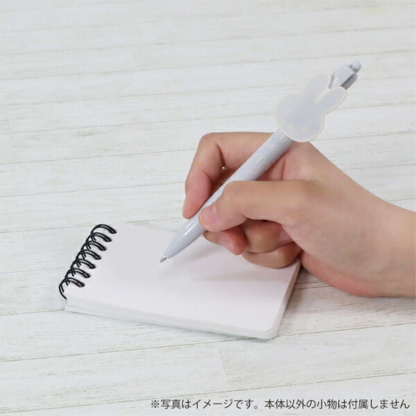 ミッフィー miffy ボールペン (グレー) 文具 日本製 フェイスシリーズ