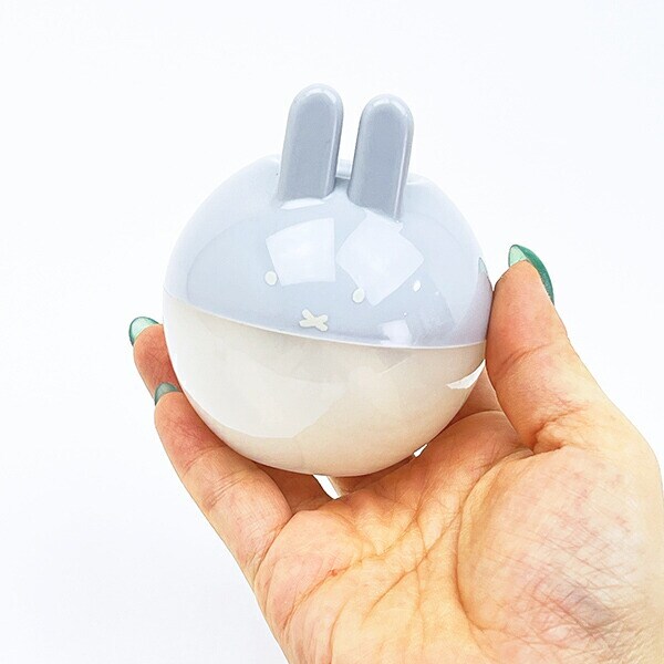 ミッフィー miffy クリップケース (グレー) 文具 フェイスシリーズ