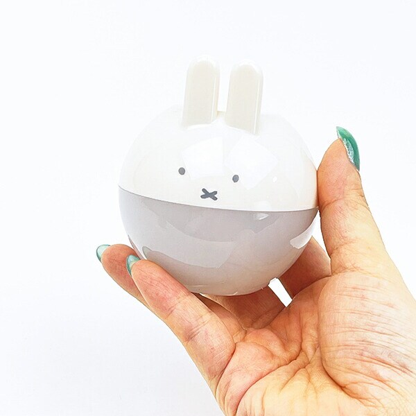 ミッフィー miffy クリップケース (アイボリー) 文具 フェイスシリーズ