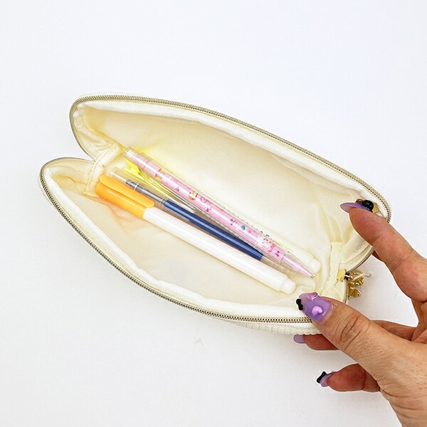 ミッフィー miffy ペンケース (アイボリー) 筆箱 文具 フェイスシリーズ