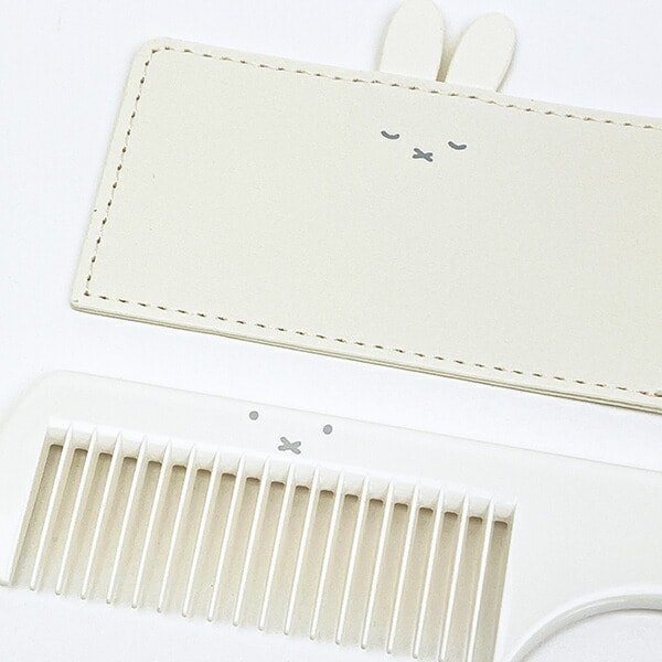 ミッフィー miffy ヘアコーム (アイボリー) くし フェイスシリーズ