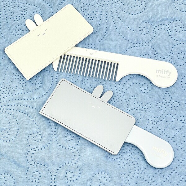 ミッフィー miffy ヘアコーム (アイボリー) くし フェイスシリーズ