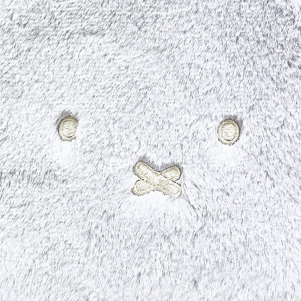 ミッフィー miffy ポーチ (グレー) フェイスシリーズ