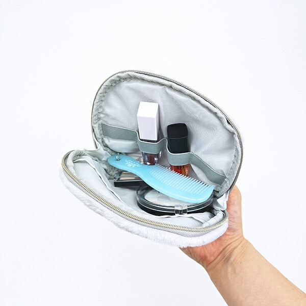 ミッフィー miffy ポーチ (グレー) フェイスシリーズ