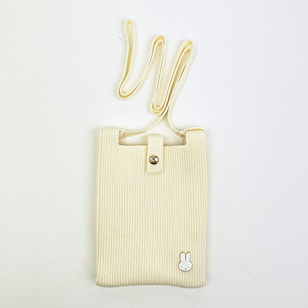 ミッフィー miffy ショルダーポーチ (アイボリー) フェイスシリーズ