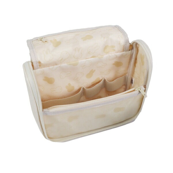 ミッフィー miffy 吊り下げポーチ (アイボリー) 旅行 フェイスシリーズ