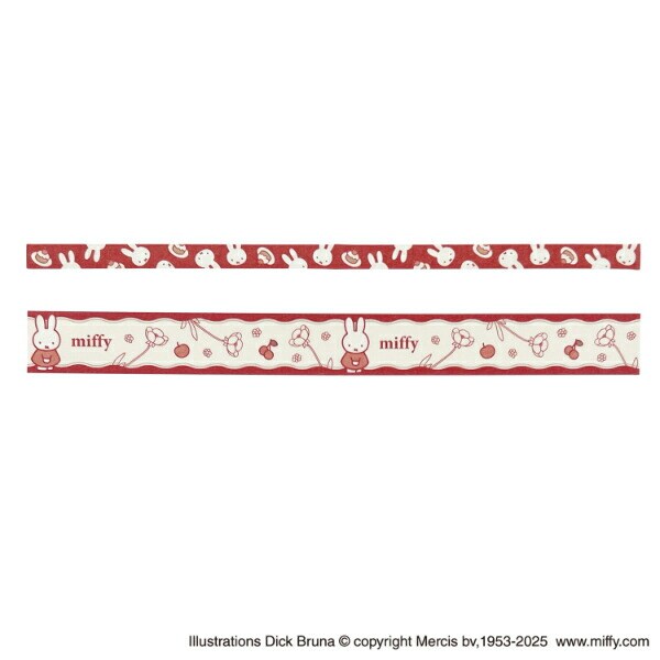 ミッフィー miffy マスキングテープセット チェリー 文具