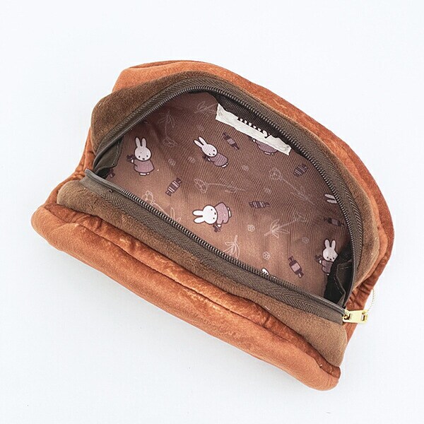 ミッフィー miffy クリームサンドポーチ チョコレート