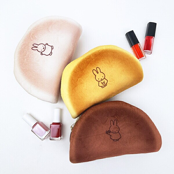 ミッフィー miffy クリームサンドポーチ チョコレート