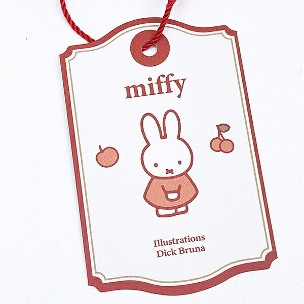 ミッフィー miffy ラウンドマカロンポーチ チェリー