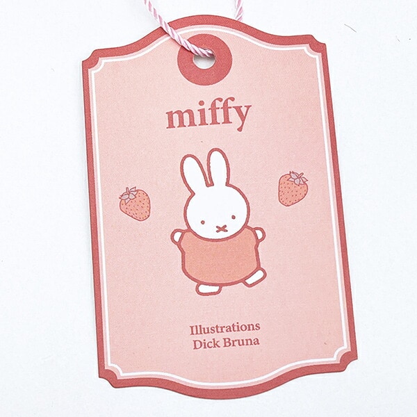 ミッフィー miffy ラウンドマカロンポーチ ストロベリー