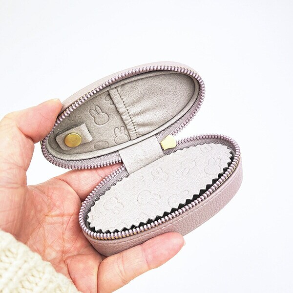 ミッフィー miffy オーバル トラベルジュエリーボックス (トーブ)