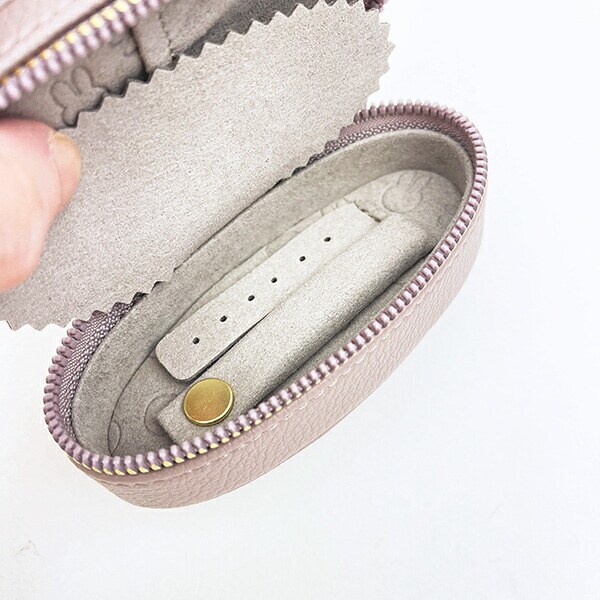 ミッフィー miffy オーバル トラベルジュエリーボックス (トーブ)