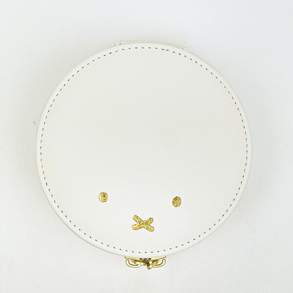 ミッフィー miffy ラウンド トラベルジュエリーボックス (エクリュ)