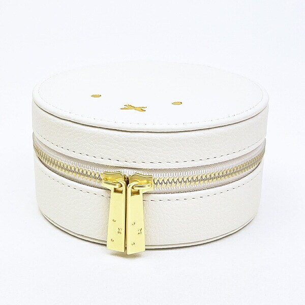 ミッフィー miffy ラウンド トラベルジュエリーボックス (エクリュ)