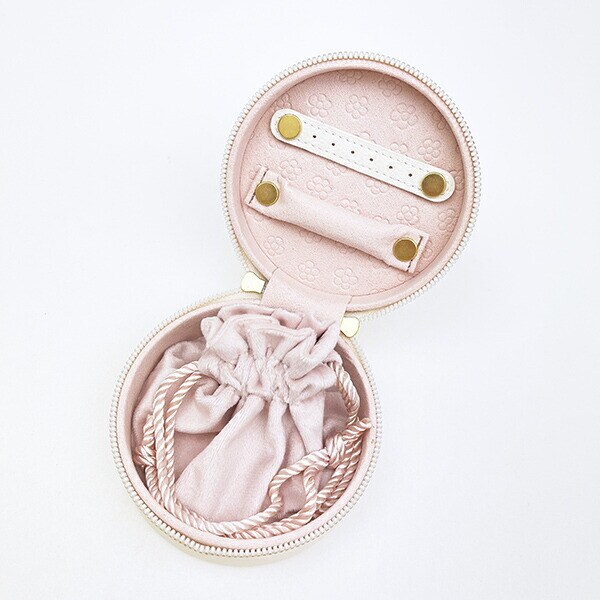 ミッフィー miffy ラウンド トラベルジュエリーボックス (エクリュ)