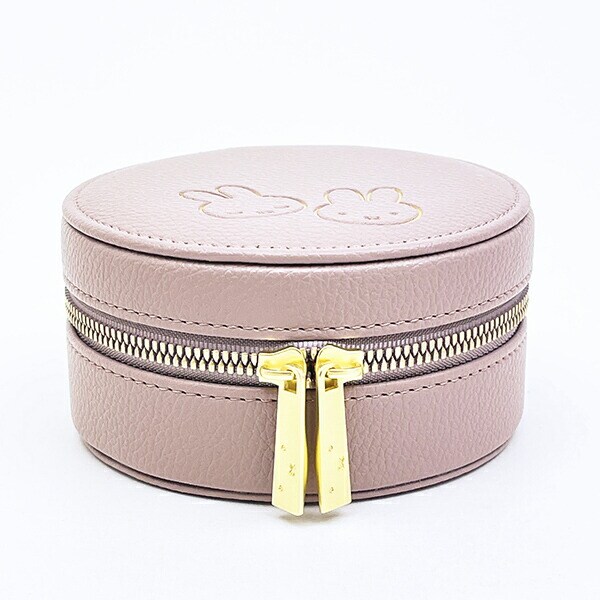 ミッフィー miffy ラウンド トラベルジュエリーボックス (トーブ)