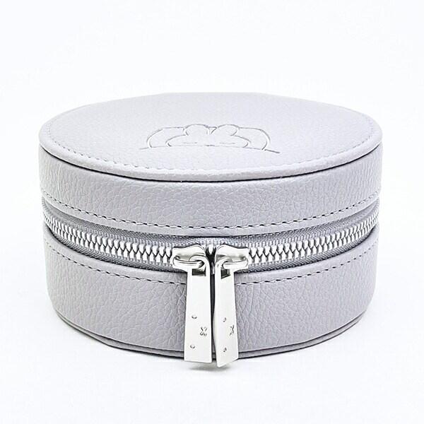 ミッフィー miffy ラウンド トラベルジュエリーボックス (ラベンダーグレー)