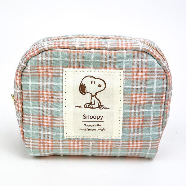 スヌーピー ポーチ グリーン 小物入れ 小物入れ SNOOPY