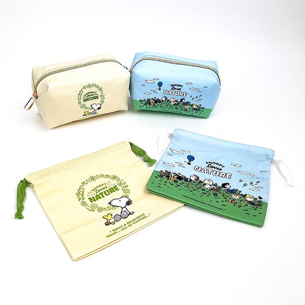 スヌーピー ポーチ Loves NATURE 小物入れ 小物入れ SNOOPY