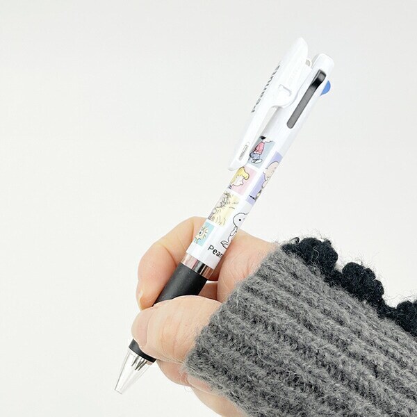 スヌーピー かくれんぼ 3色ボールペン 日本製 文具 SNOOPY