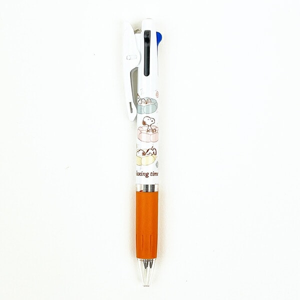 スヌーピー おひるね 3色ボールペン 日本製 文具 SNOOPY